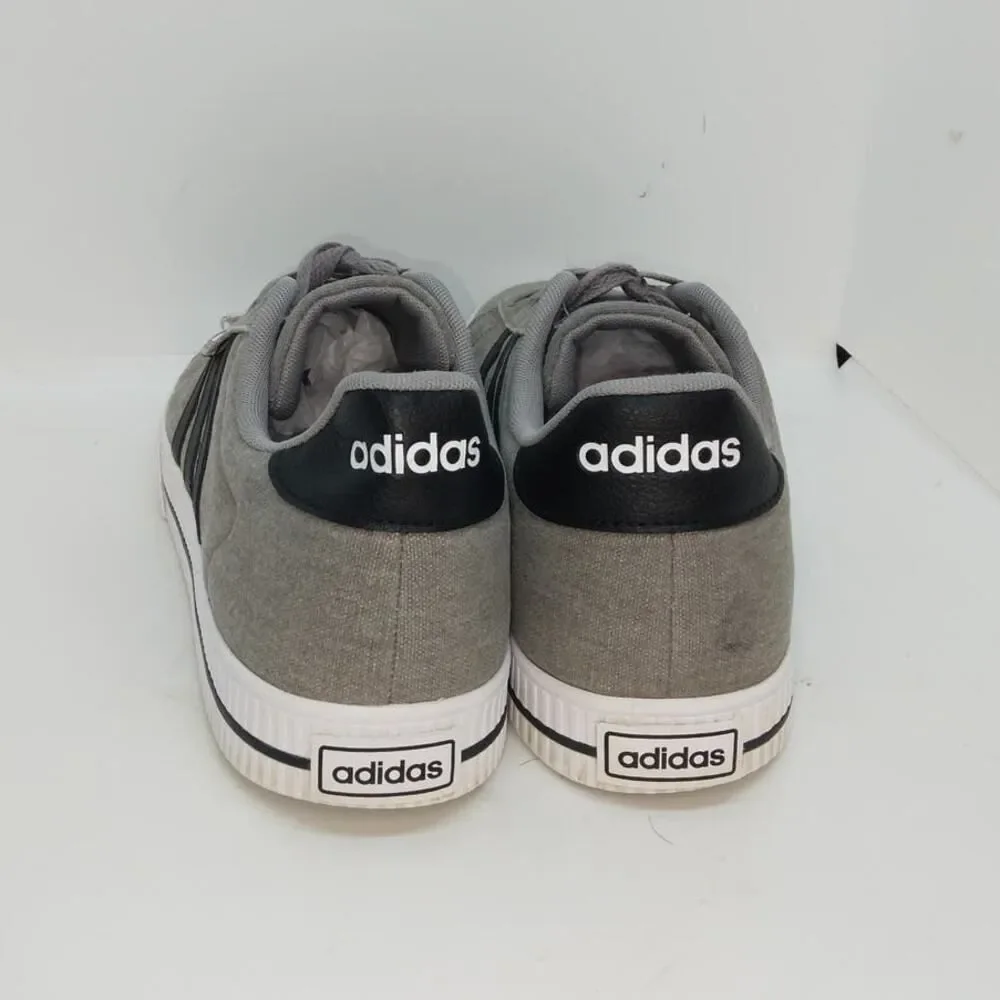 ADIDAS Daily 3.0 Mens Sport Skateboard Gray Sneakers - Size: 11